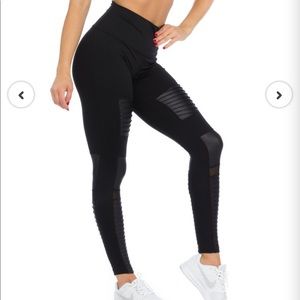 IAB | Black Moto Leggings